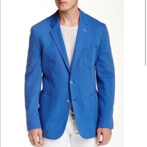 Robert Graham Size 56 R Mr. M Blue Blazer Sport Coat  $498